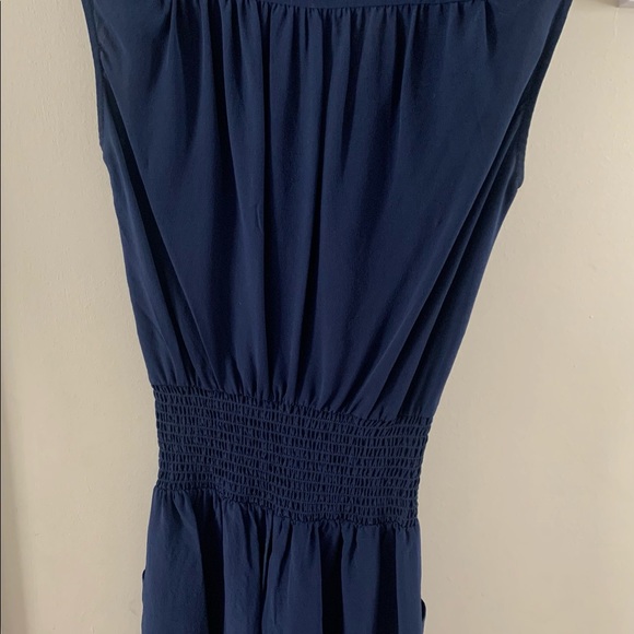 Twelfth Street by Cynthia Vincent Navy Romper - Picture 2 of 4